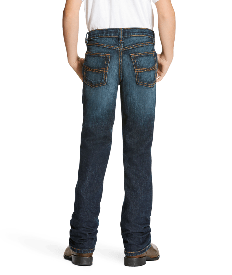 Ariat Boys' Big Kids B5 Slim Straight Leg Jean, Durham