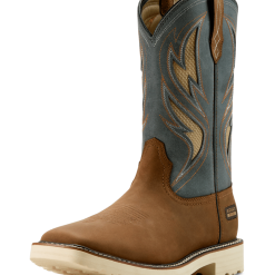 Ariat Men`s Activator Ventek Brown 11in Top Soft Toe Work Boot