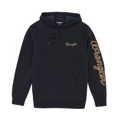 Wrangler® Graphic Hoodie - Regular Fit - Jet Black