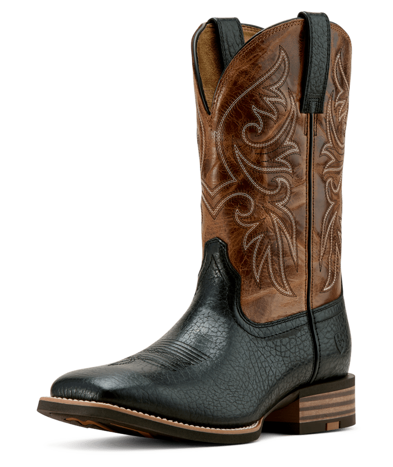 Ariat Slingshot Cowboy Boots Black Adobe