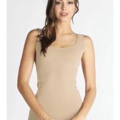 NIKIBIKI Reversible Tank Top-Stone