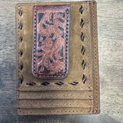 NOCONA Money Clip Roughout Lace Tan