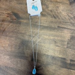 Blazin Roxx Ladies Turq Stone Jewelry Set