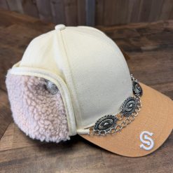 Prairie Pearl Earflap Trapper Hat