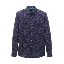 Wrangler® X Cody Johnson Long Sleeve Shirt - Classic Fit - Navy Multi