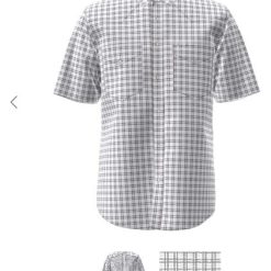Wrangler® Wrinkle Resist Short Sleeve Shirt-BLK