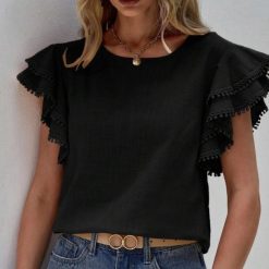Luisa Ruffle Top