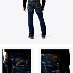 MNS M4 Relaxed Adkins Boot Cut Jeans