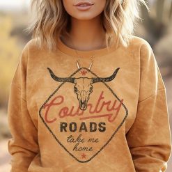 Country Roads Mineral Graphic Sweatshirts