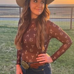 Amarillo By Morning Mesh Top