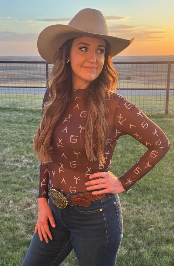 Amarillo By Morning Mesh Top