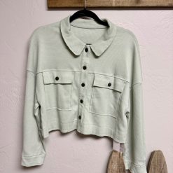 Comfort Mint Blue Jacket