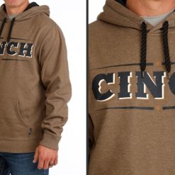 Cinch Men's Brown Hoodie