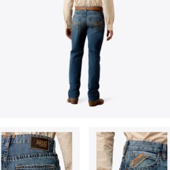MNS M4 Relaxed Xavier Boot Cut Jeans