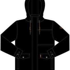 MENS BONDED JACKET- BLK